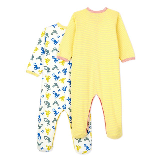 Bertri Organic Cotton Pyjamas Yellow