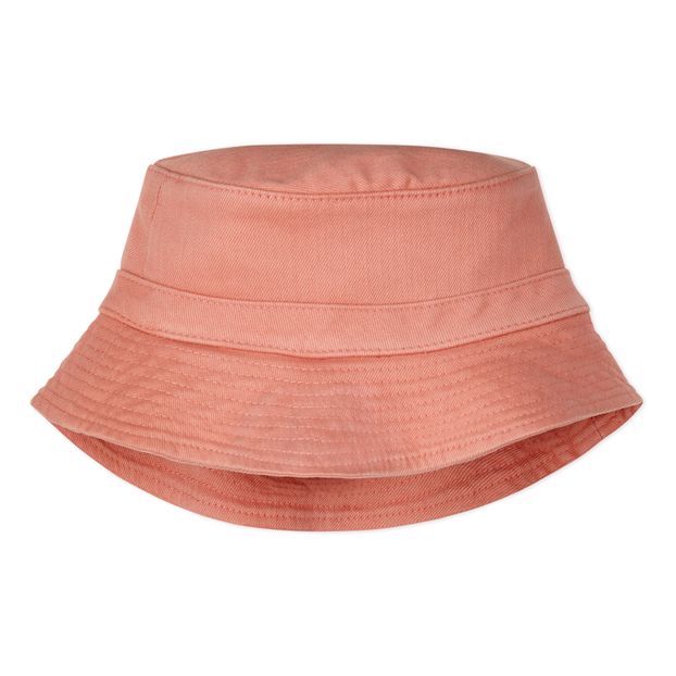 Denim Baby Bucket Hat Pink Petit Bateau 