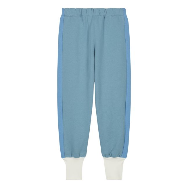 Pantaloni Jogger, in cotone biologico Blu