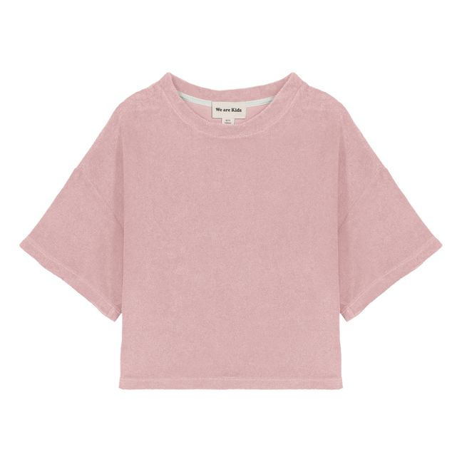 T-Shirt Jordan Eponge Coton Bio Rose pâle