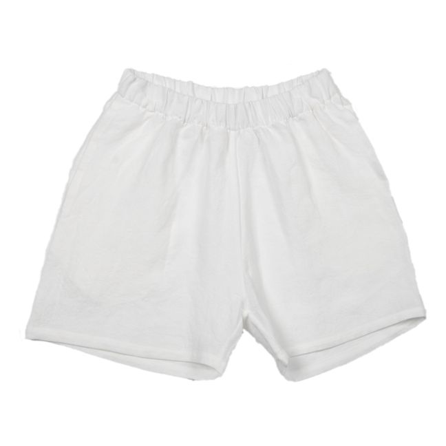 Linen Pyjama Set | White