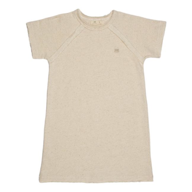 Linen and Organic Cotton Nightgown | Beige