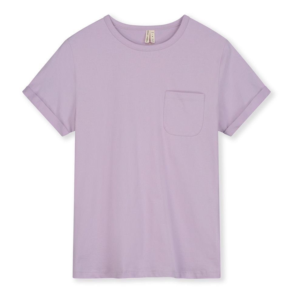 Gray Label - T-shirt Poche - Collection Femme - - Lilas
