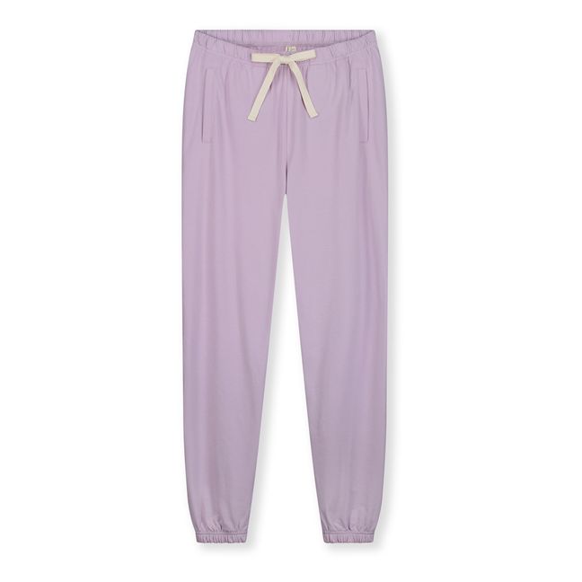 Joggers aus Bio-Baumwolle - Damenkollektion  | Lila