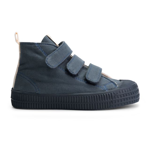 Gray Label x Novesta High-Top Sneakers Azul Gris
