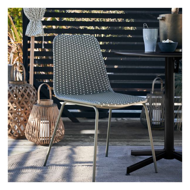Chaise outdoor Bast - Set de 2 | Gris vert