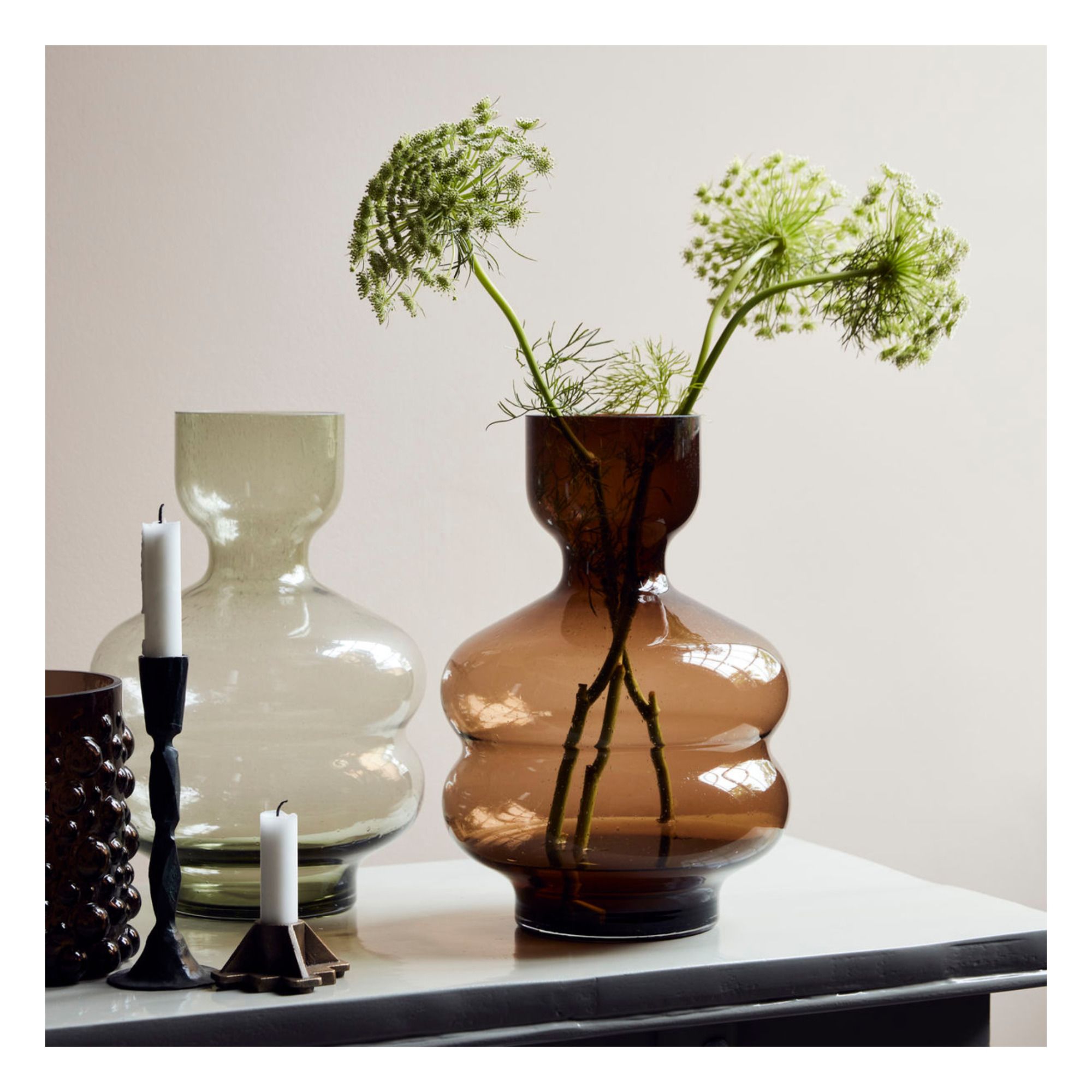 Organi Vase Amber- Product image n°1