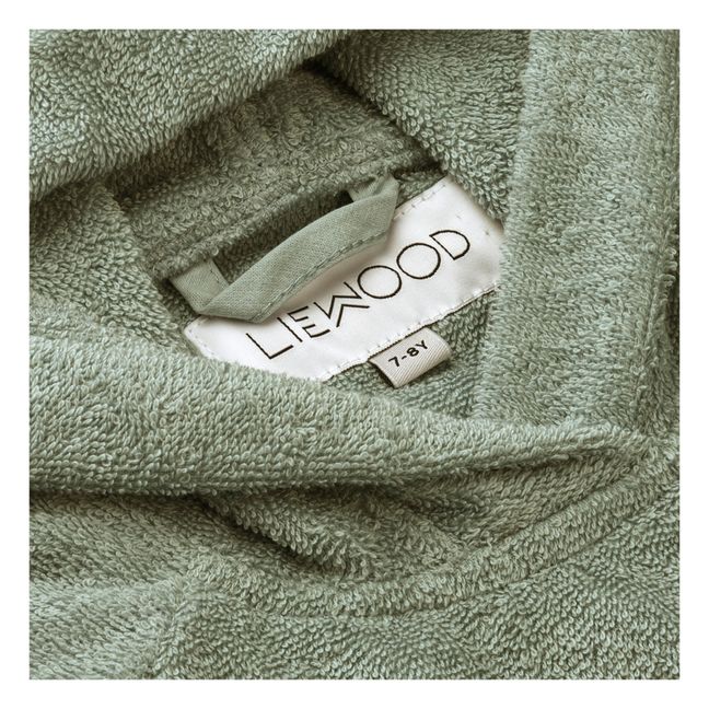 Poncho Emilia aus Bio-Baumwolle | Grün