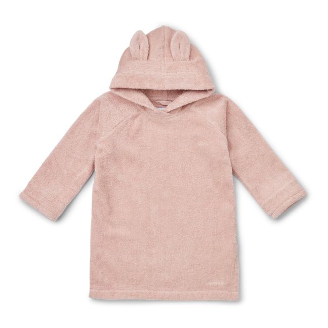 Poncho Ilja aus Bio-Baumwolle | Blassrosa