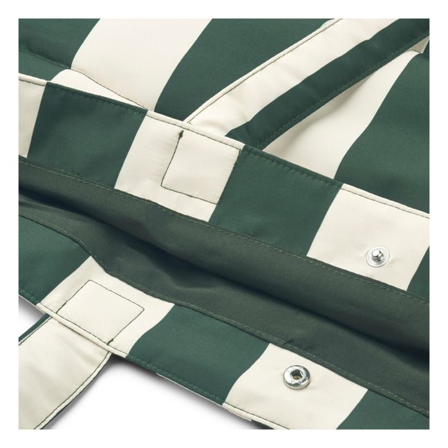 Quilted Shopping Bag | Dark green