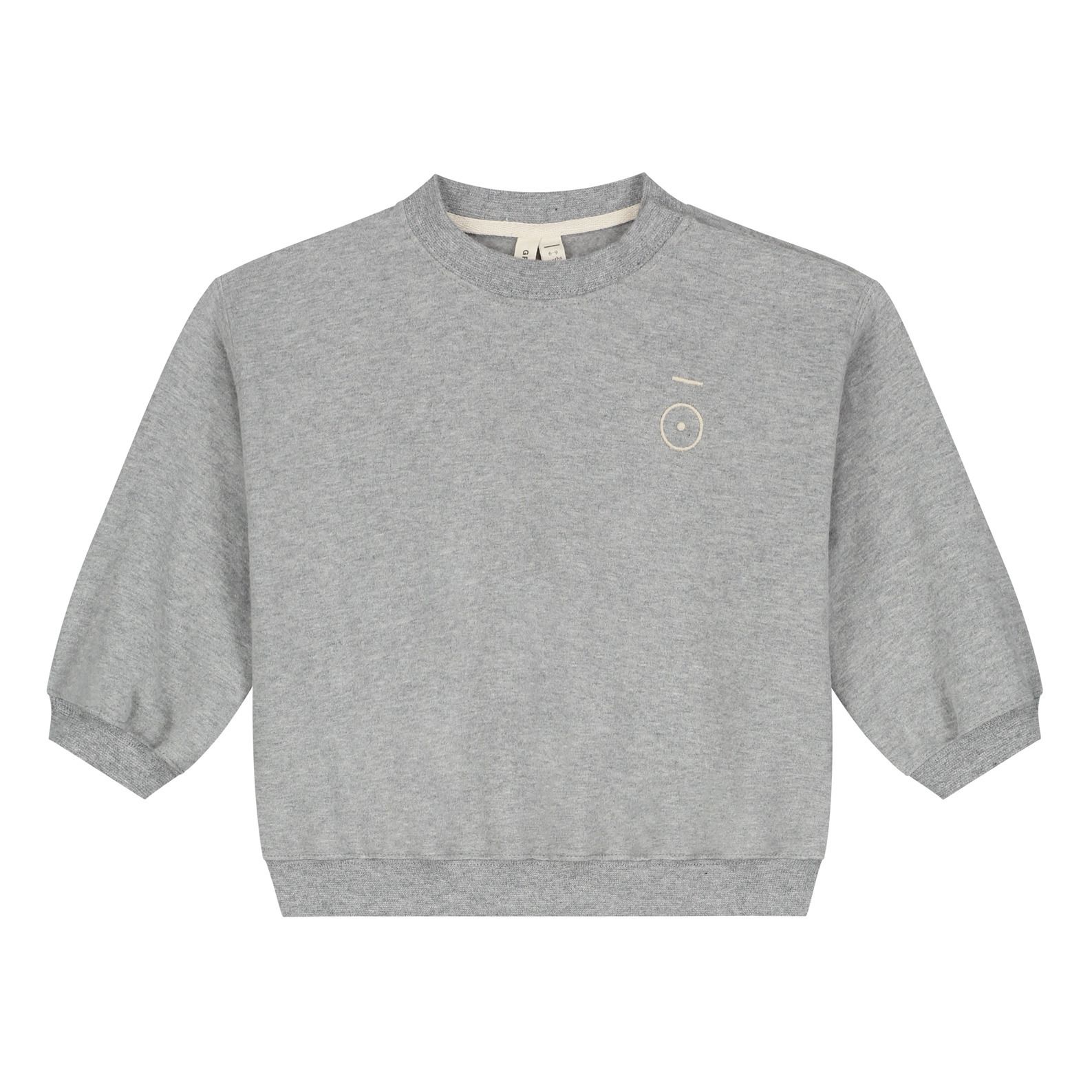 Gray Label - Sweat Baby Coton Bio - Fille - Gris
