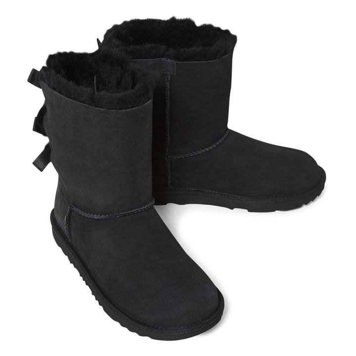 Ugg boots bailey button schwarz sale