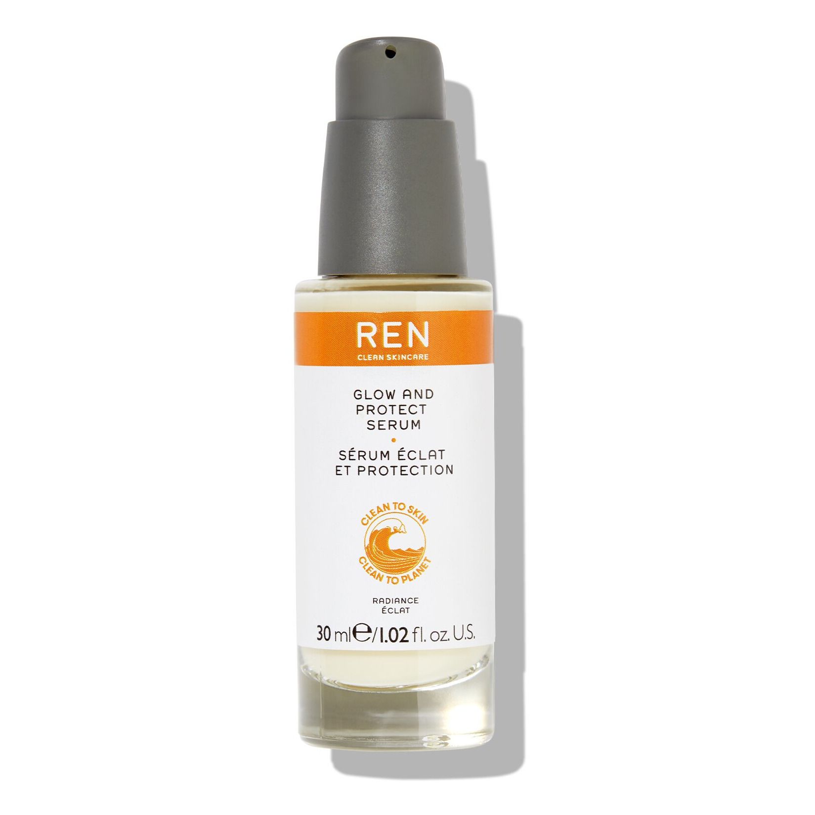 REN Skincare - Sérum visage éclat et protection - 30 ml - Non teinté