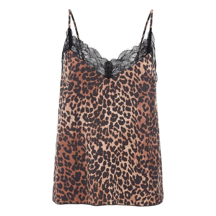 Sopra del pigiama Camelia Leopardo- Immagine del prodotto n°0