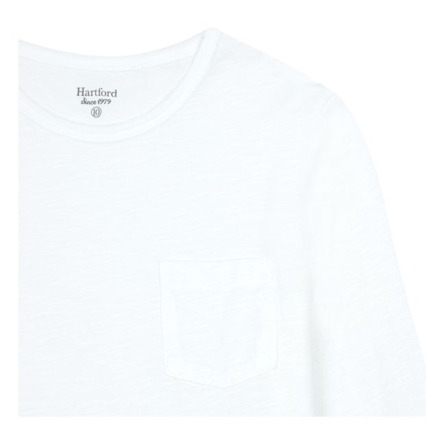 Crew Pocket T-Shirt Bianco