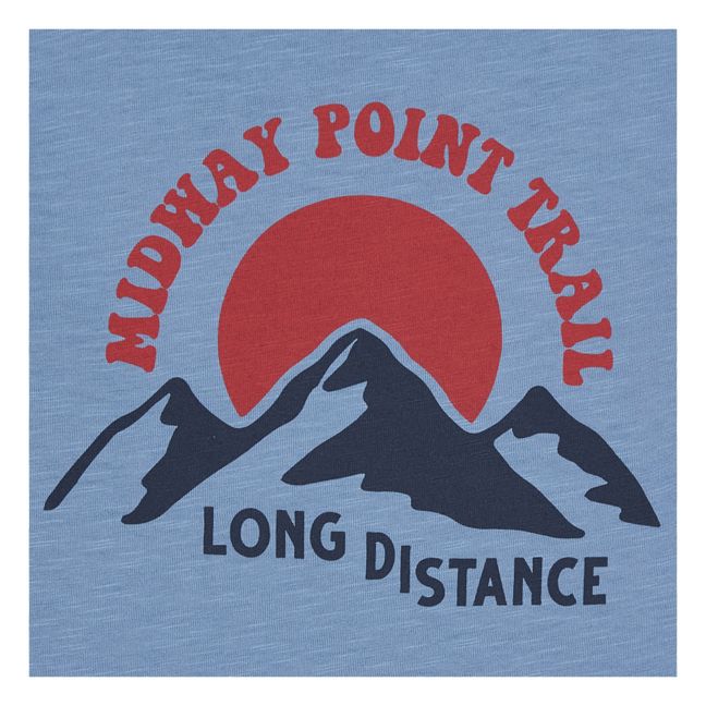 Trail T-shirt Graublau