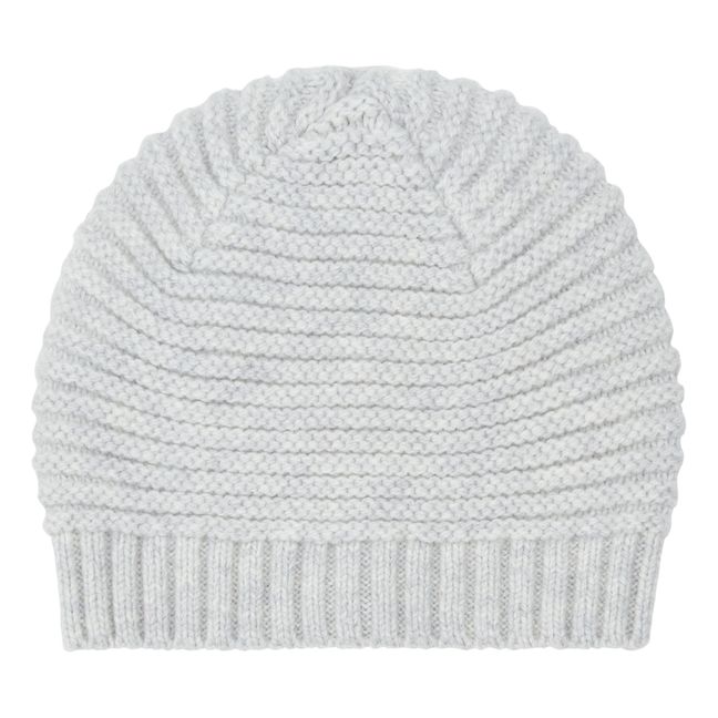 Bonnet Mérinos | Gris chiné