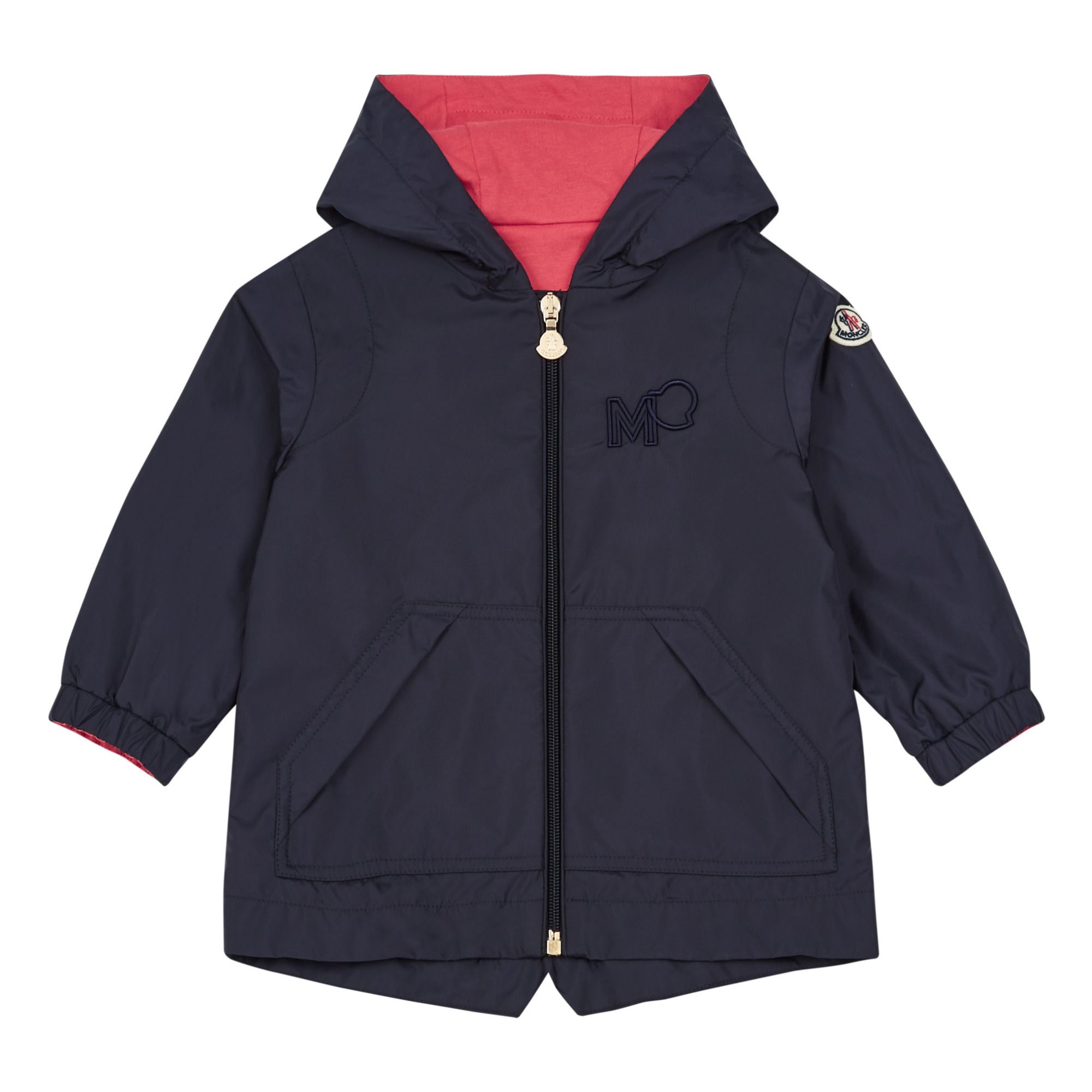 Moncler - Veste Imperméable Aref - Fille - Bleu marine