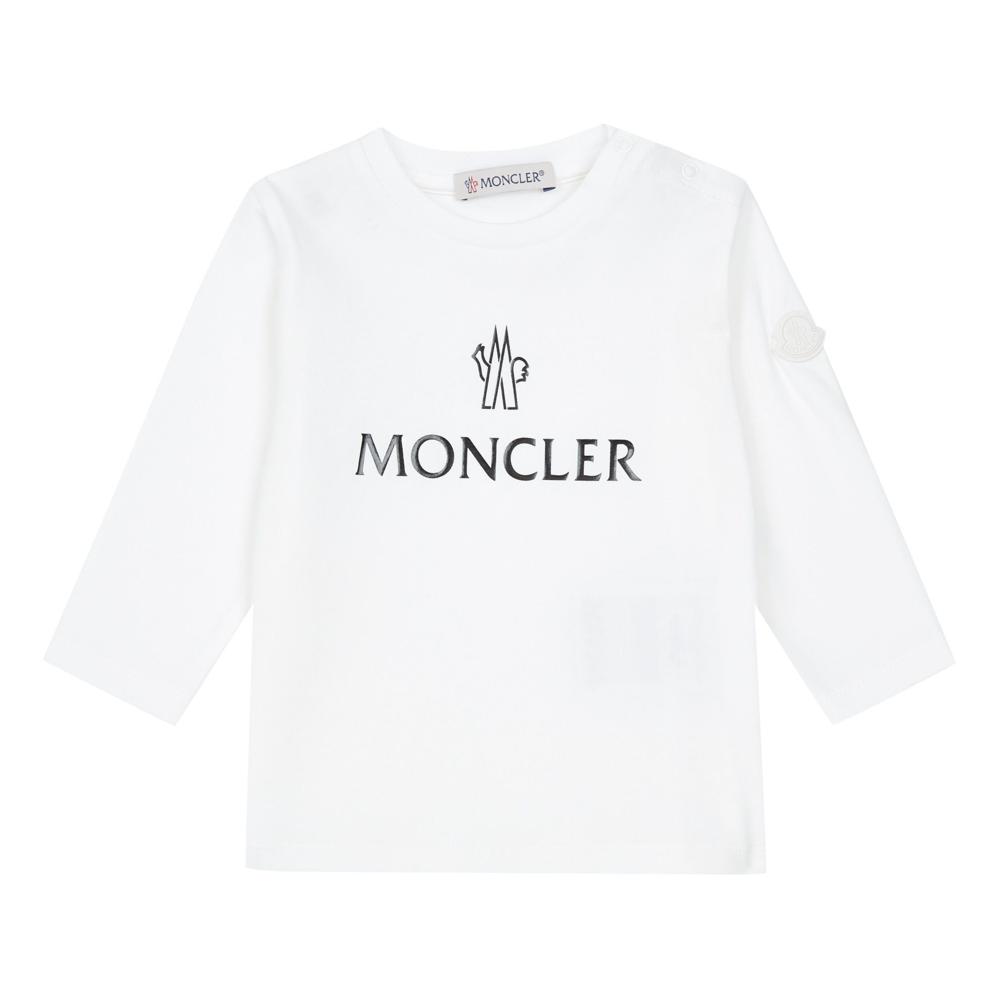 Moncler - T-shirt - Fille - Blanc