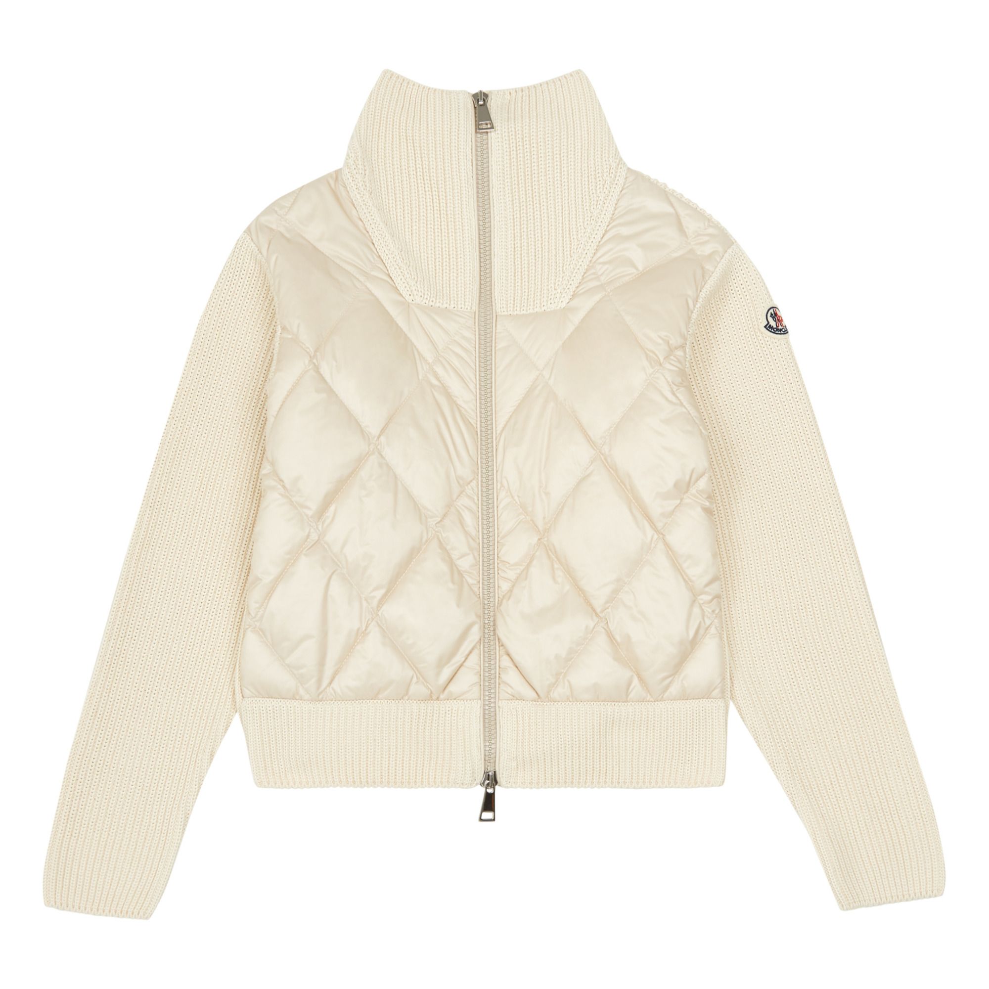 Moncler - Veste Matelassée - Fille - Crème