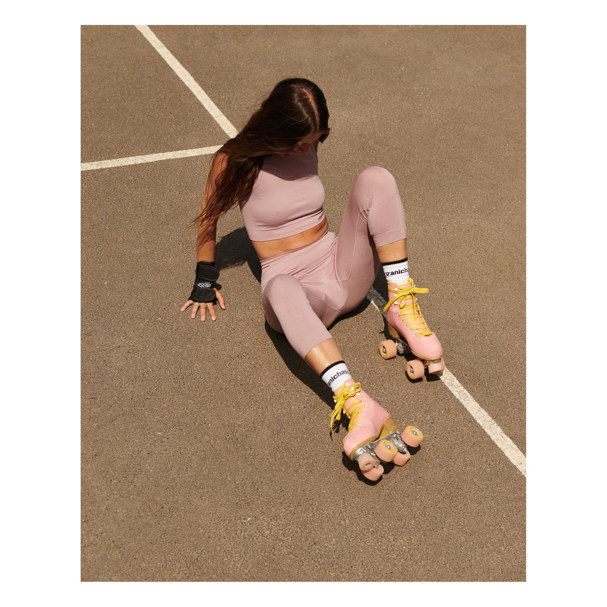 Organic Basics - Legging Active - Femme - Vieux Rose