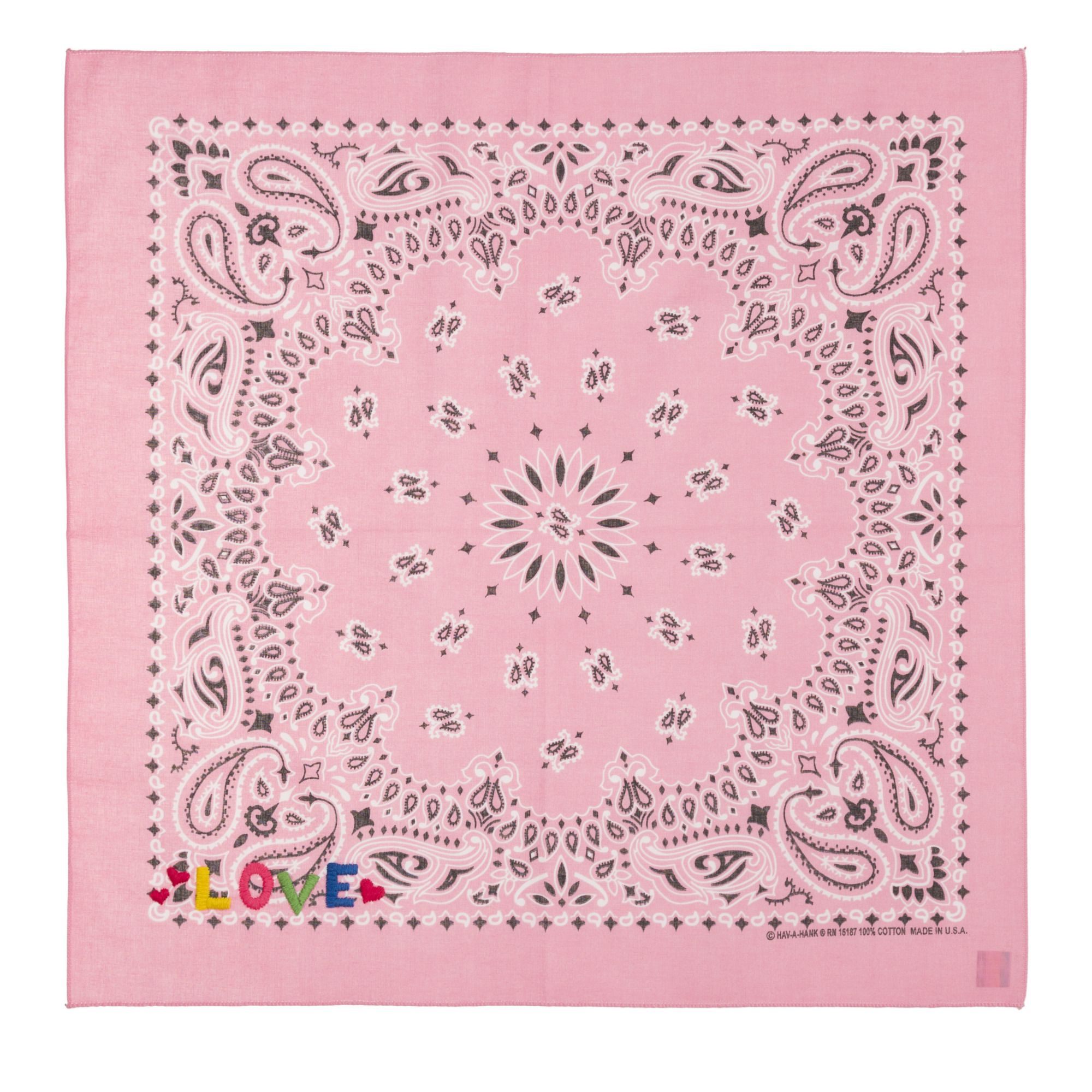 Call it by your name - Bandana Love - Femme - Rose pâle