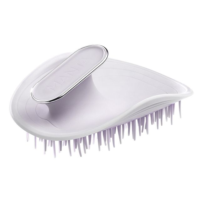 Spazzola per capelli fragili, modello: Manta Brush | Glicine