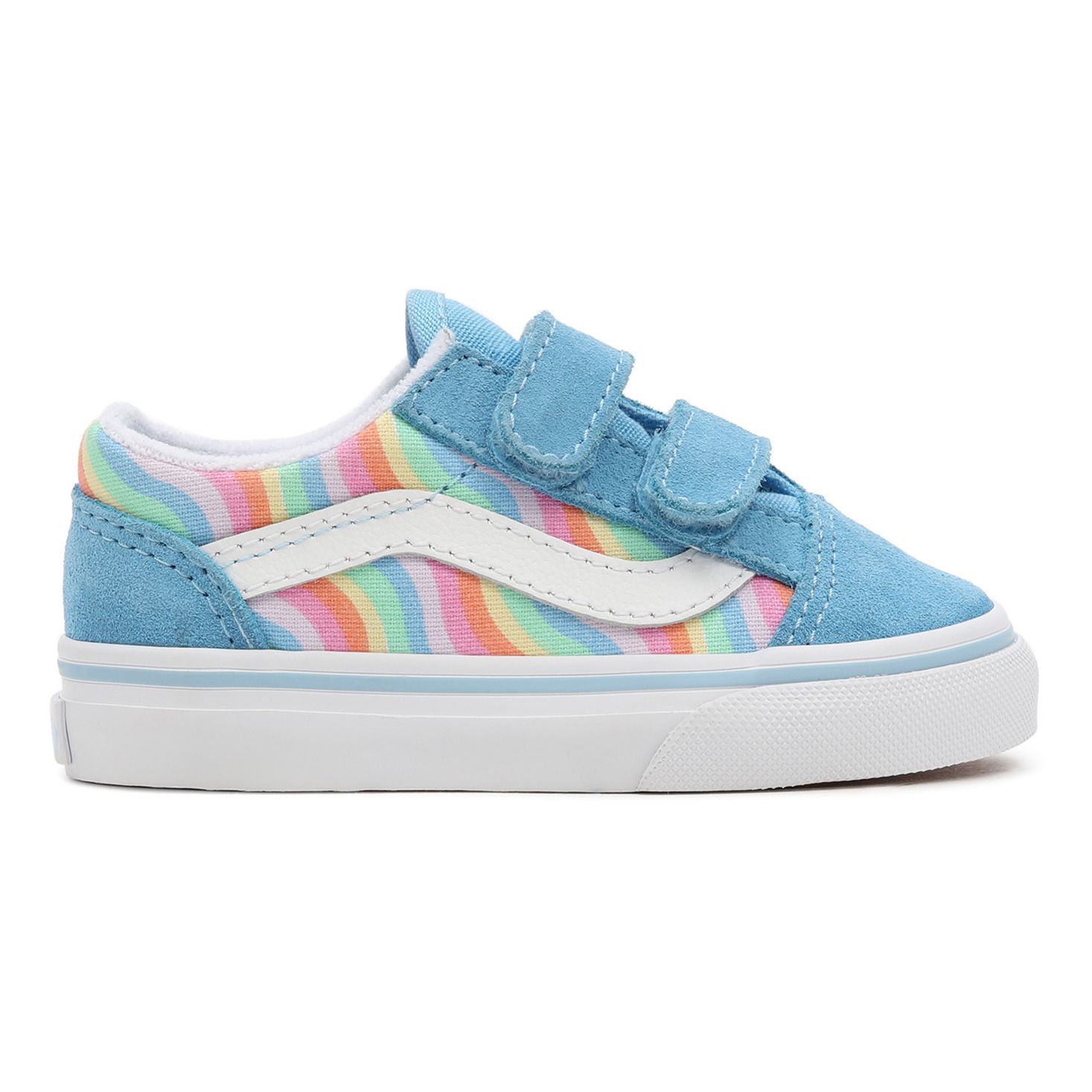 light blue van shoes