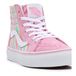 SK8-Hi Wavy Rainbow High-Top Zip-Up Sneakers Pink- Miniature produit n°3