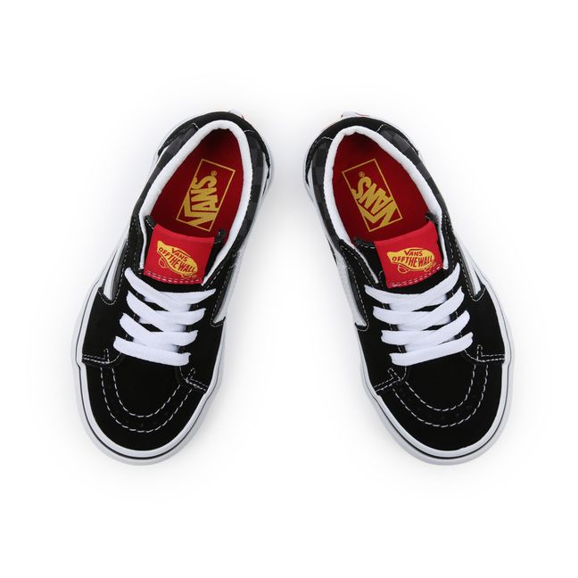 SK8-Low Checkered Sneakers Black