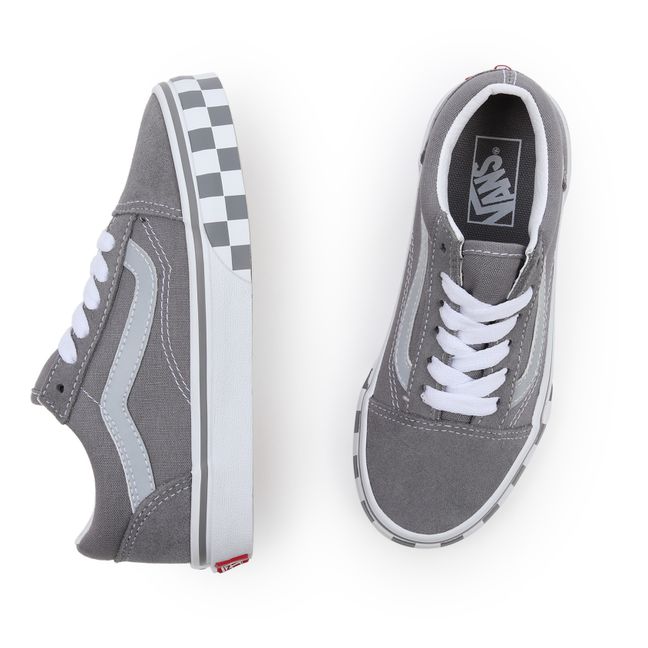 Old Skool Reflective Stripe Sneakers Grey