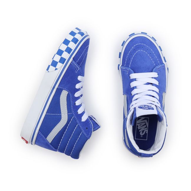 SK8-Hi Reflective Stripe High-Top Sneakers Royal blue