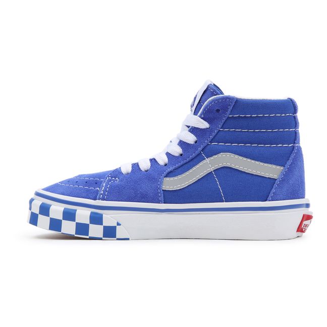 SK8-Hi Reflective Stripe High-Top Sneakers Royal blue