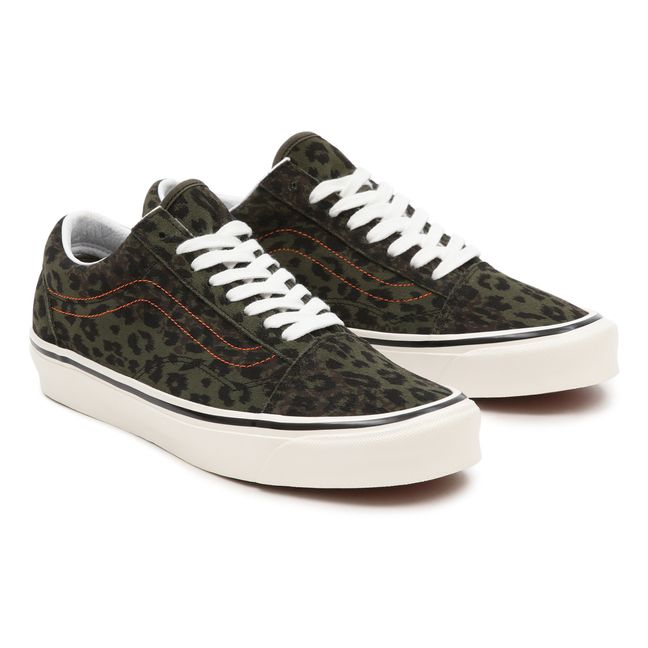 Sneakers Old Skool Leopardenmuster  - Erwachsenenkollektion - Khaki