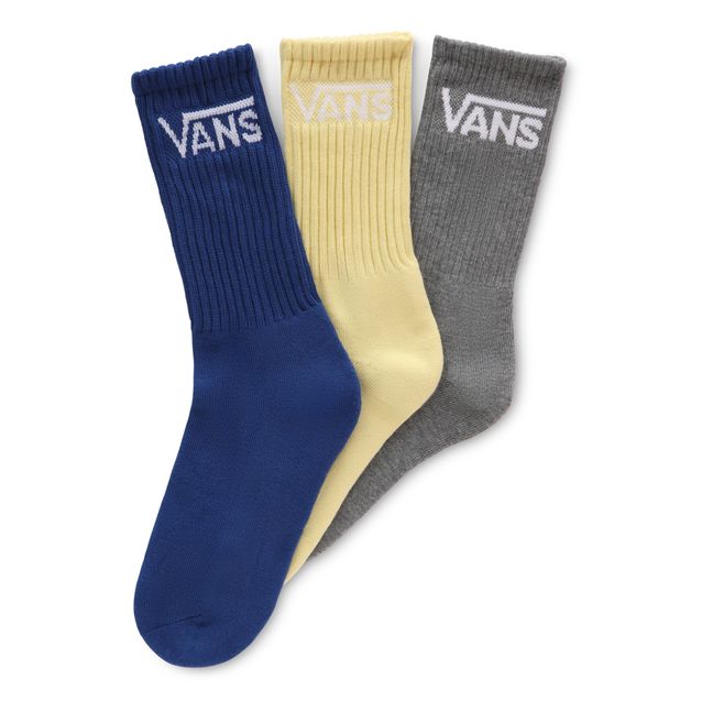 Socks - Set of 3 Gris