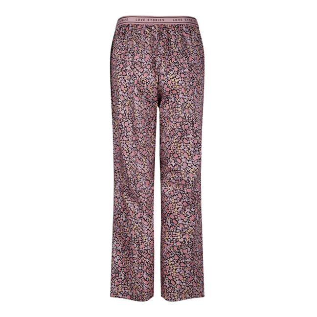 Pantalon Pyjama Weekend Coton Bio Rose