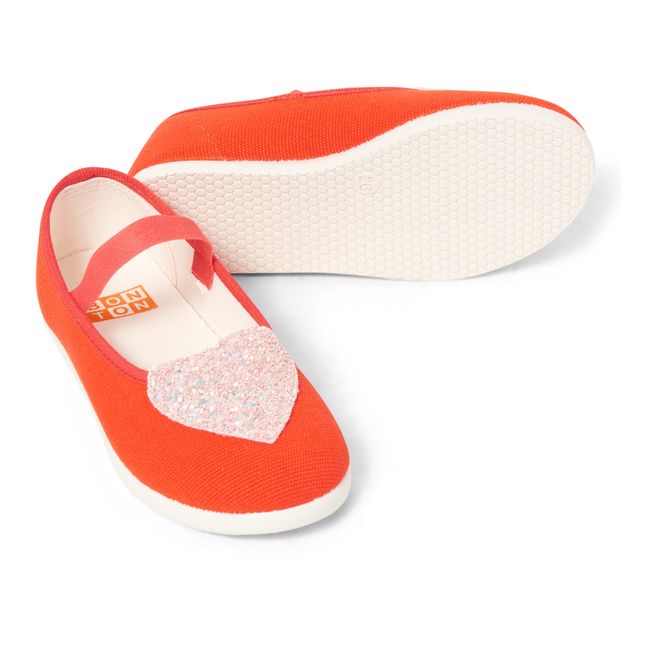 Sarra Slippers Red