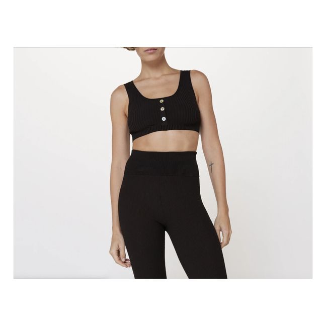 Saros Crop Top | Brown