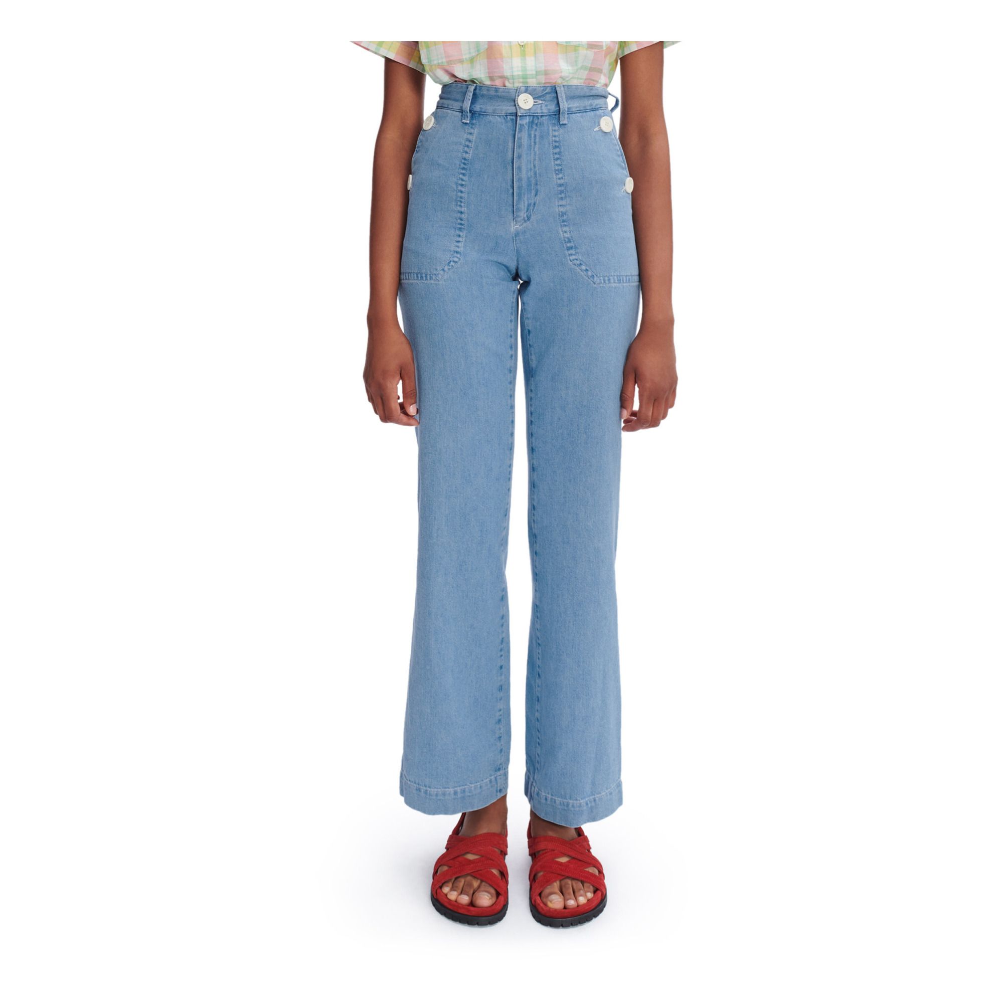 Olivia Lightweight Denim Jeans Blue A.P 