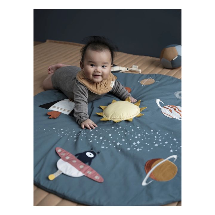 Nid et tapis d'éveil bébé Ola - Star bright / Sandy