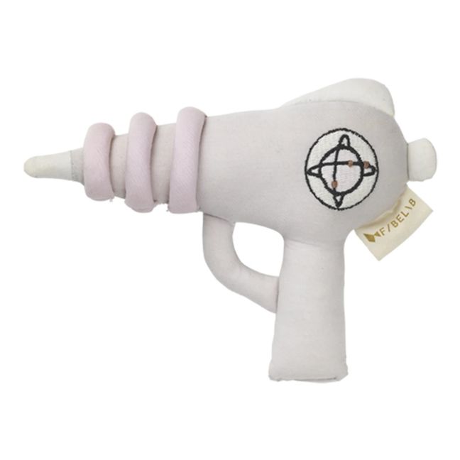 Pistolet laser en coton bio | Gris clair