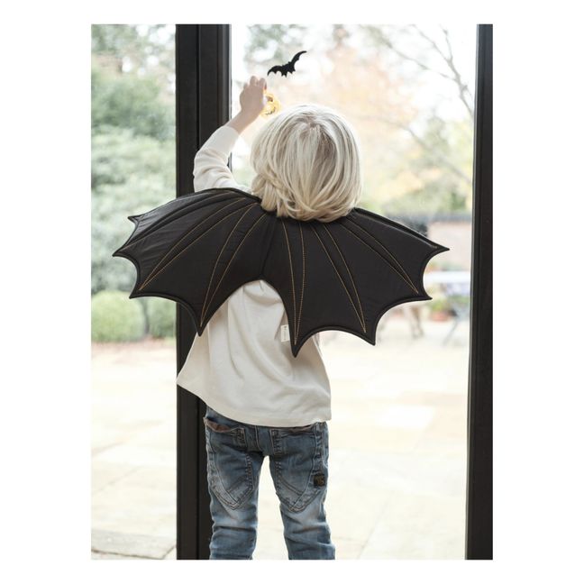 Kostüm Fledermausflügel Schwarz