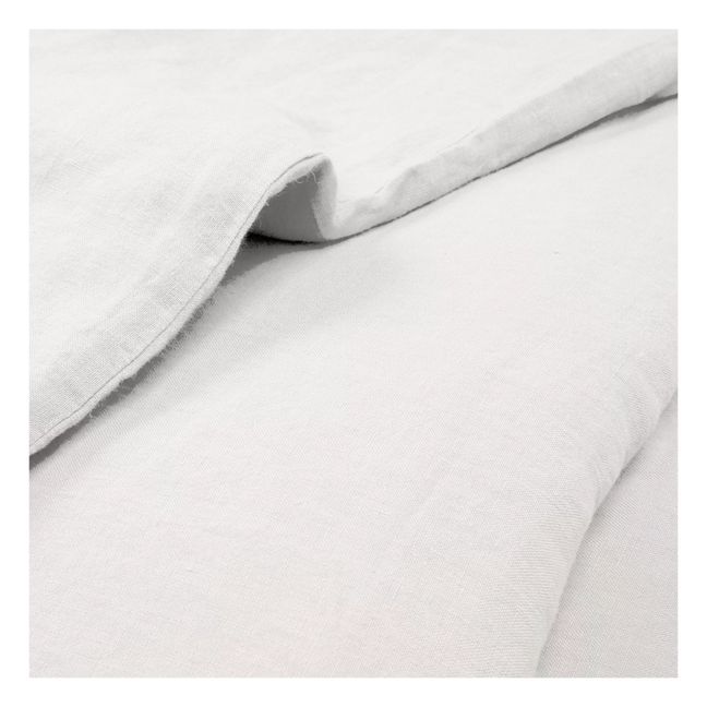 Washed Linen Duvet Cover Off white