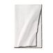 Overlocked Hem Washed Linen Tablecloth Blanco Roto- Miniatura produit n°0