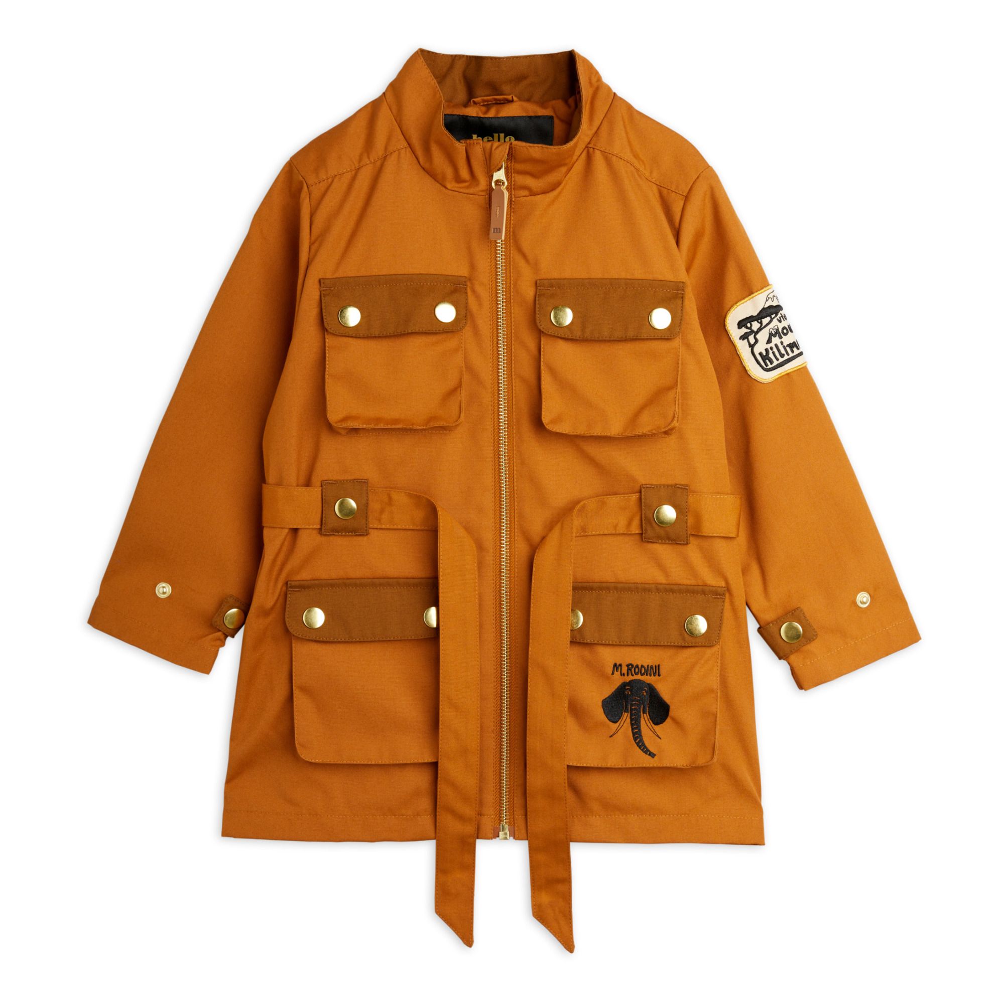 Mini Rodini - Parka Polyester Recyclé Kilimanjaro - Fille - Camel