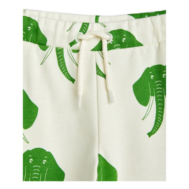 Organic Cotton Elephant Joggers Verde