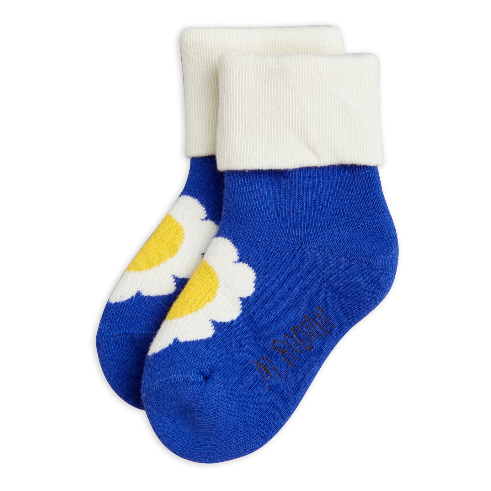 Mini Rodini - Chaussettes Eponge Coton - Fille - Bleu
