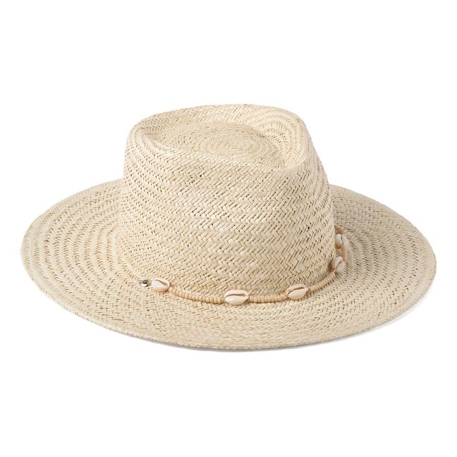 Seashells Fedora | Natural