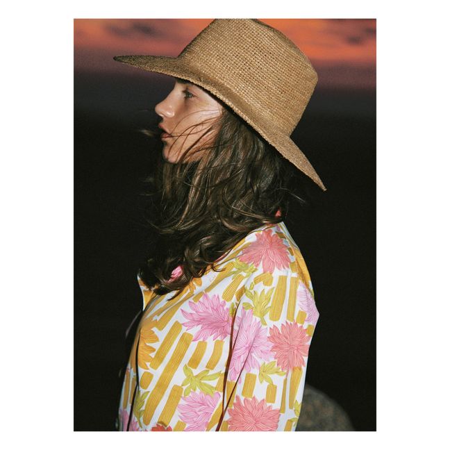 Inca Wide Bucket Hat | Marrón