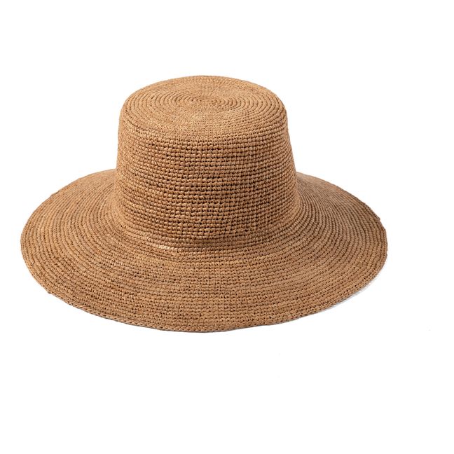 Inca Wide Bucket Hat | Marrón